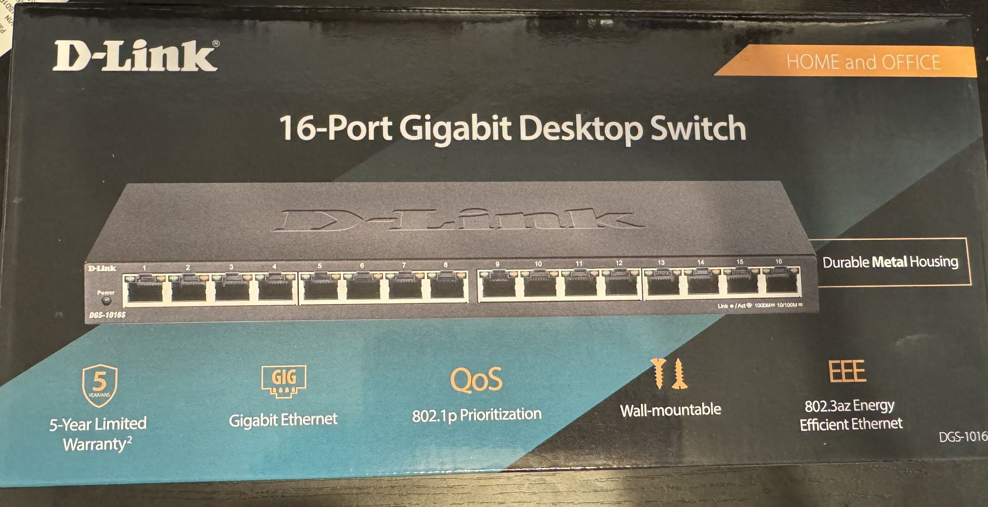 D-Link 16 Port Switch