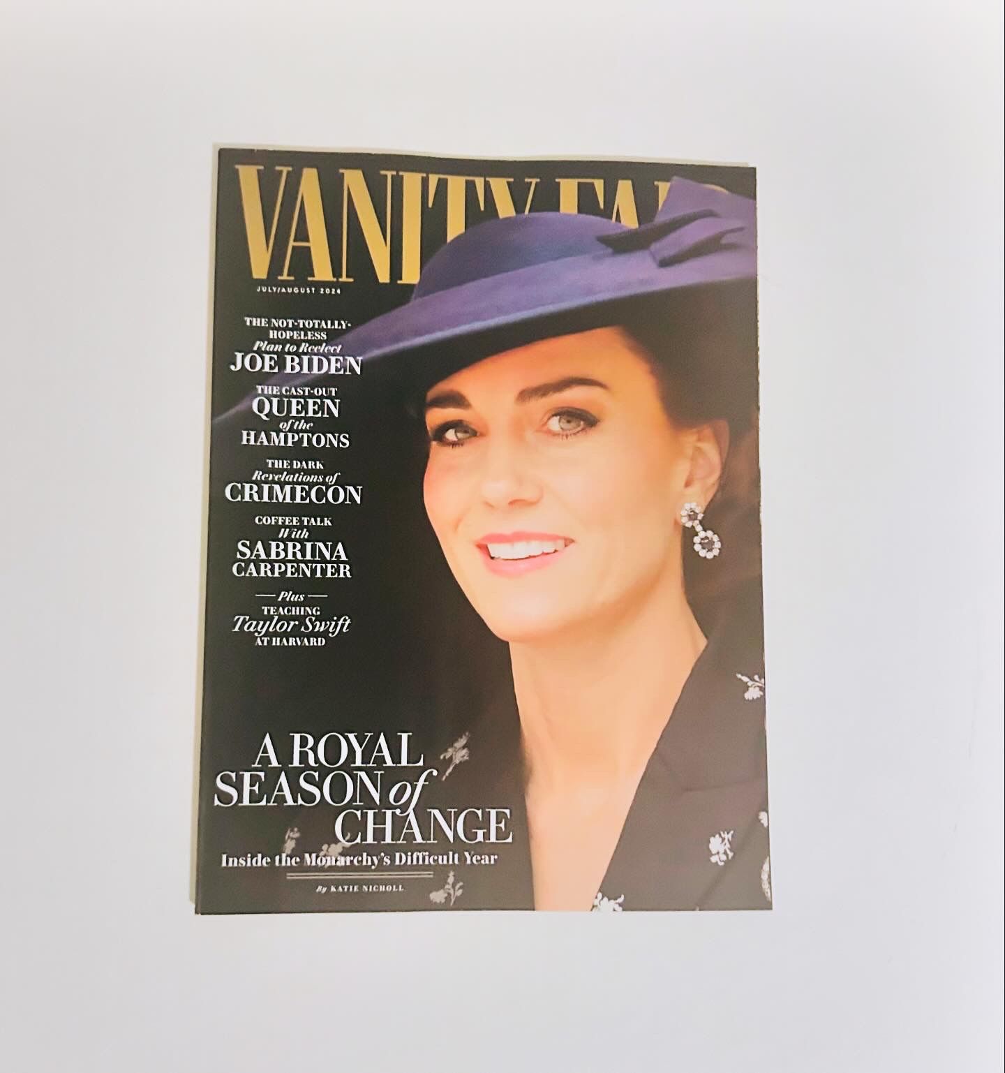 Vanity Fair Magazine - July/August 2024 - Kate Middleton