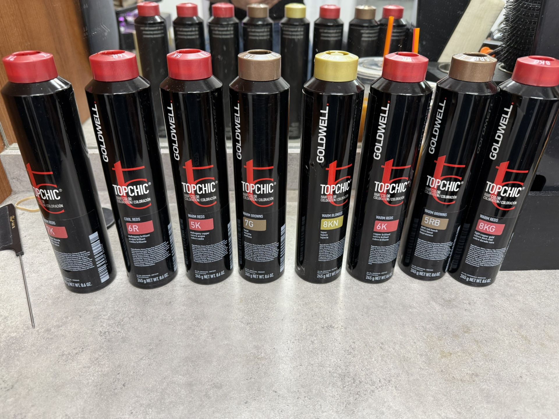 Goldwell Canisters