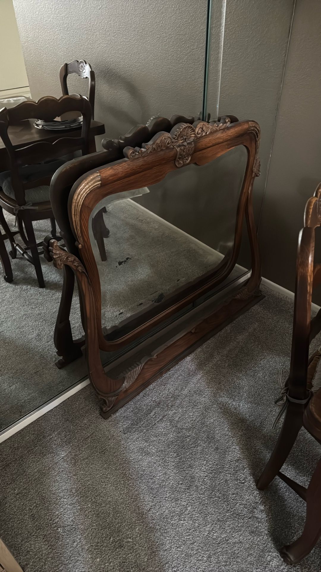 Antique Patina Mirror
