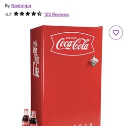 Mini Red Fridge 