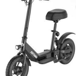 GOTRAX Aero Foldable Electric Scooter with Seat