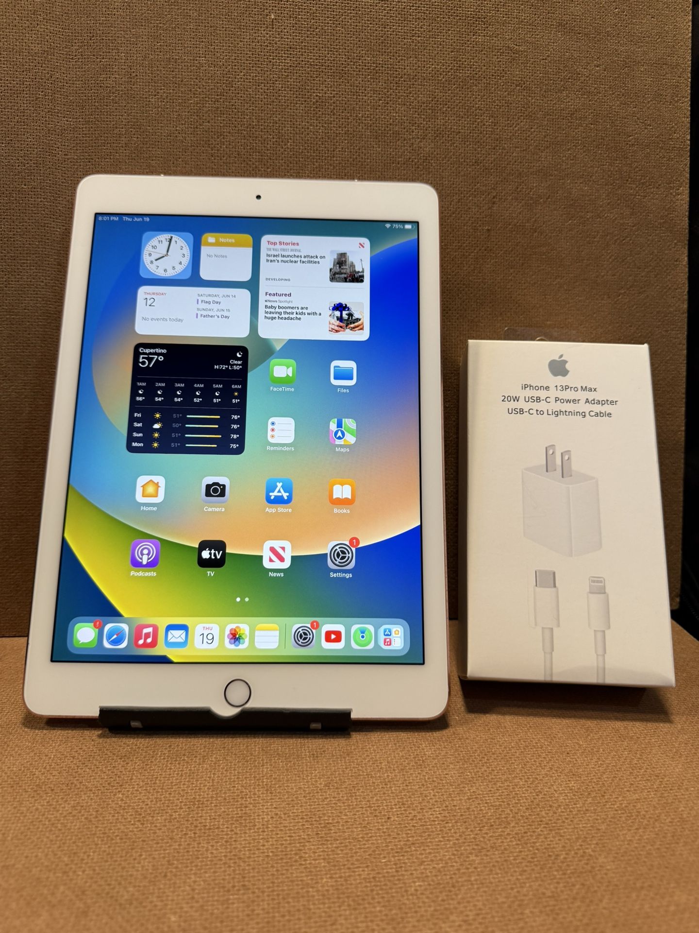iPad Pro 128gb Pink Wifi and cellular