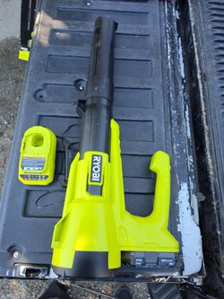 Ryobi blower with battery new open box