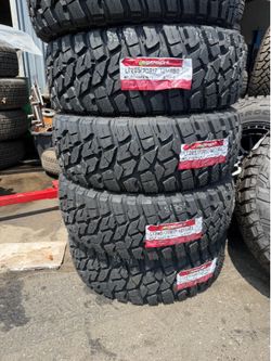 LT 285/70/17 Land Spider Mud Terrain Tires