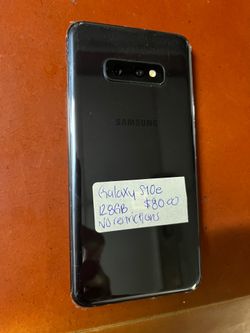 Galaxy S10e 128GB STORAGE  VERIZON. With no restrictions  Our operation days: Monday to Friday from 10am to 530pm  Our location: 2945 W McDowell avenu