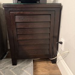 End Table With Storage 