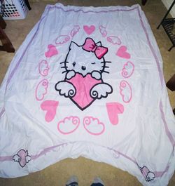 HELLO KITTY BLANKET …NEW