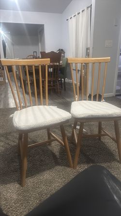 Dining chairs with cushion