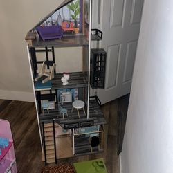 Barbie Doll House 4 Stories 