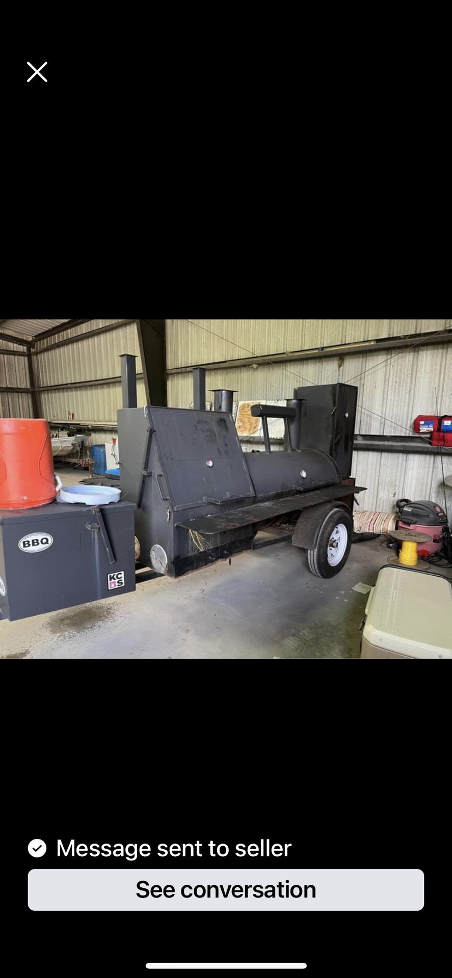 Reverse Smoker Grill