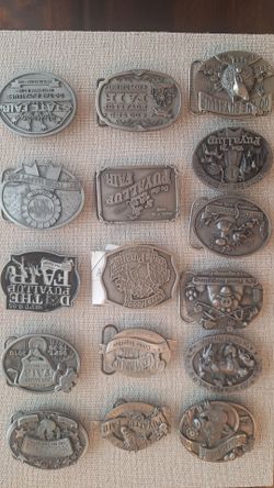 Limited Edition Puyallup Fair Belt Buckles