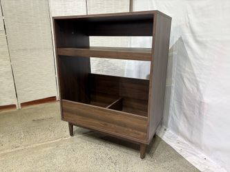 CROSLEY Liam Storage Stand in Walnut