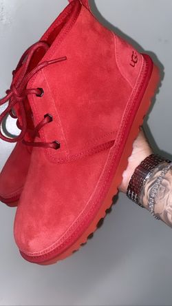 Men UGG - Neumel Chukka Boot - “Samba Red”