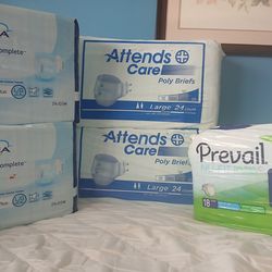 Adult diapers Size L- Great Price!