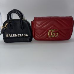 Gucci & Balenciaga Mini Crossbody
