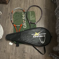 Tenis Rackets And Tenis Bag