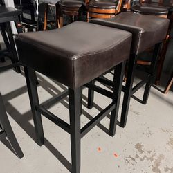 Leather Barstools