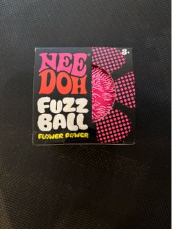New Nee Doh Fuzz Ball Flower Power - Pink