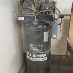 60 Gallon Air Compressor With Accessories 