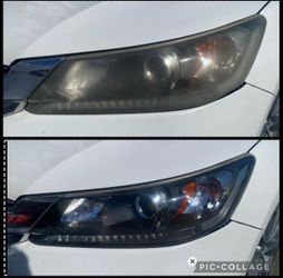 Headlight restore pair kit