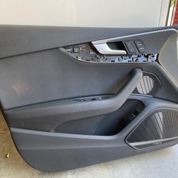 2018 Audi A4 Driver Door Panel Good For Parts Complete 