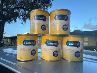Baby formula powder (Enfamil, Similac, Nutramigen)