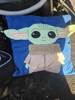 Baby Yoda Pillow