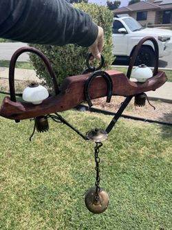 Antique Country Style Shoe Horse Chandelier