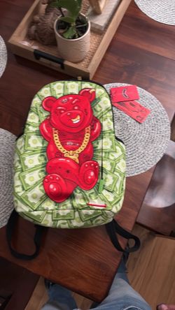 Spray ground backpack