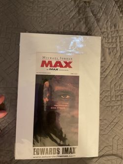 Michael Jordan To The Max Movie Promotion Flyer Addison IL 2000 IMAX