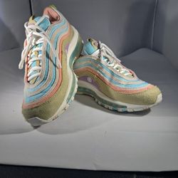 Nike Air Max 97 – Pastel Multicolor – Size 6.5Y 🌊