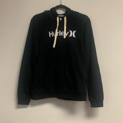 Hurley One and Only Women’s Fleece Pullover Hoodie. Sz S.    Black.              Sh