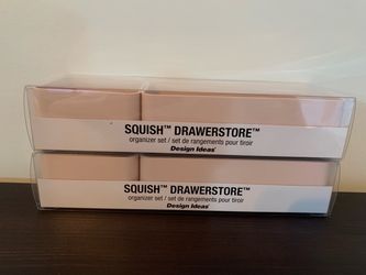 Blush Pink Silicone Organizer Sets, Price for Both