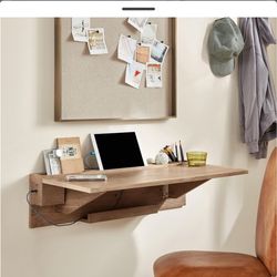 Desk- wall desk- Pottery Barn Teen