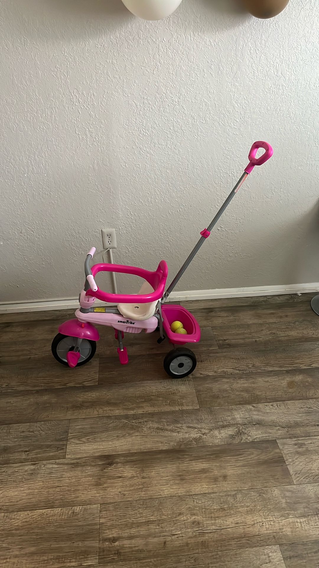 Toddler Bike With Push Handle