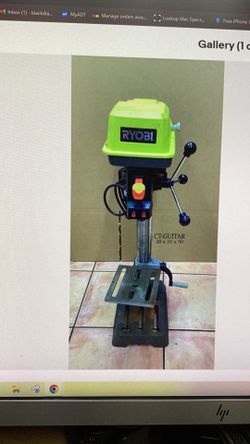Ryobi 10 in. Drill Press w/ Exactline laser alignment system