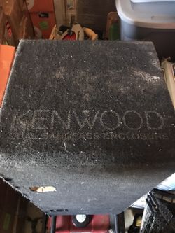 Ken Wood Sub Box