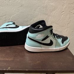Jordan 1 Mid Teal Men’s 10