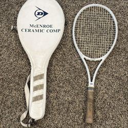 McEnroe Tennis Racket + Bag