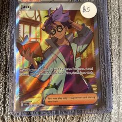 Supporter/Trainer Jacq Pokémon Card
