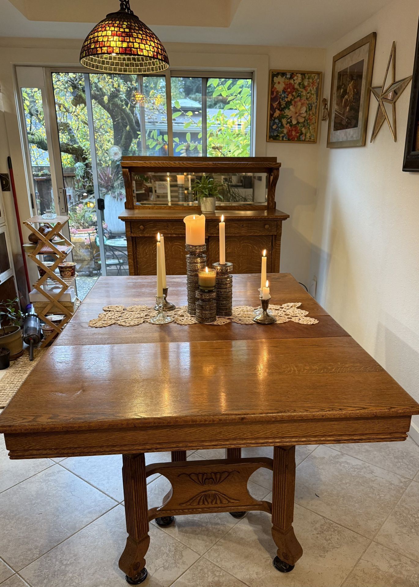 Dining Table And Buffet