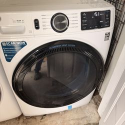 High Efficiency Stackable Smart Front Load Washer & Dryer