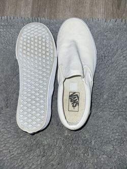 White vans shoes. For man or woman Size 9 Men size 7 and a 1/2 I have