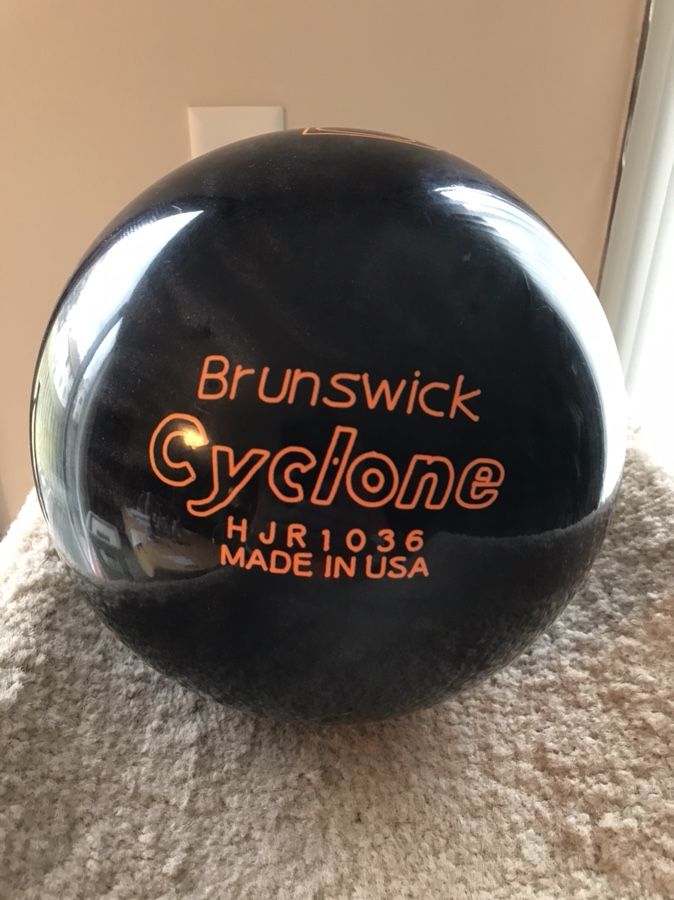 PRICE DROP! Brunswick Cyclone 15 Pound Undrilled Bowling Ball!