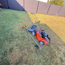 Husqvarna lawnmower.