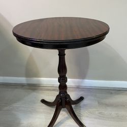 Lion Claws Vintage Mahogany Wood Midcentury Imperial Accent Tea Side Table Rare✅ READ 