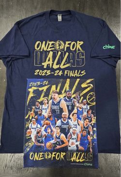 Dallas Mavericks 2024 NBA Finals XL T Shirt and Rally Towel
