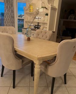 Glam dining room set