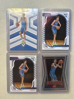 Four Chet Holmgren Rookie Cards Not Numbered (Read description)